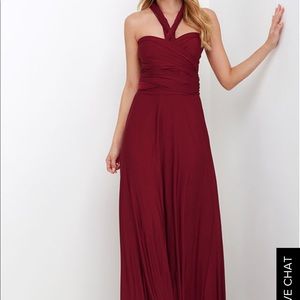 Convertible maxi dress